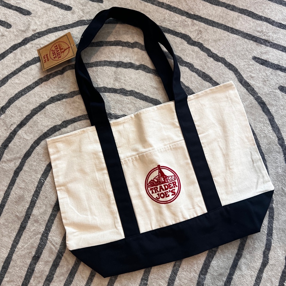 Trader Joe's Canvas Tote Bag